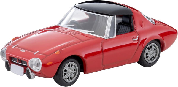Tomica Limited Vintage LV-139d Toyota Sports 800 Custom Wheel Equipped Vehicle (Red) 1969 Model