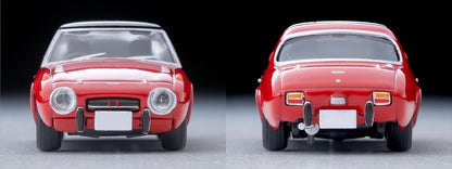Tomica Limited Vintage LV-139d Toyota Sports 800 Custom Wheel Equipped Vehicle (Red) 1969 Model