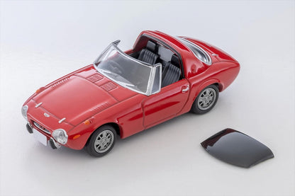 Tomica Limited Vintage LV-139d Toyota Sports 800 Custom Wheel Equipped Vehicle (Red) 1969 Model