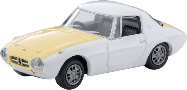 Tomica Limited Vintage LV-215b Toyota Sports 800 Custom Color Specification (White/Yellow) 65 Year Model