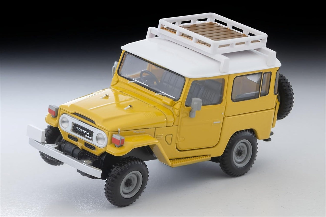 Tomica Limited Vintage Neo LV-N381a Toyota Land Cruiser 40 (Yellow)