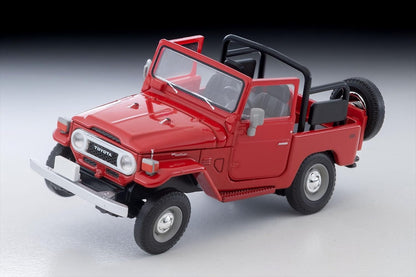 Tomica Limited Vintage Neo LV-N382a Toyota Land Cruiser 40 Open Top North American Specification (Red)