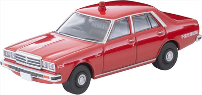 Tomica Limited Vintage Neo LV-N384a Nissan Laurel 1800 Custom Fire Command Vehicle (Chiba City Fire Department) 1978 model