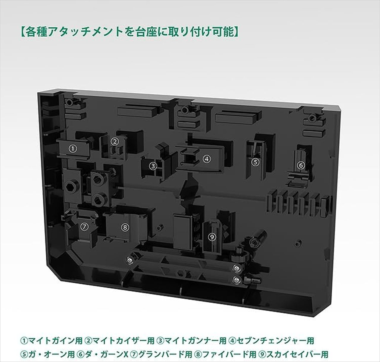 THE Combination Display Base