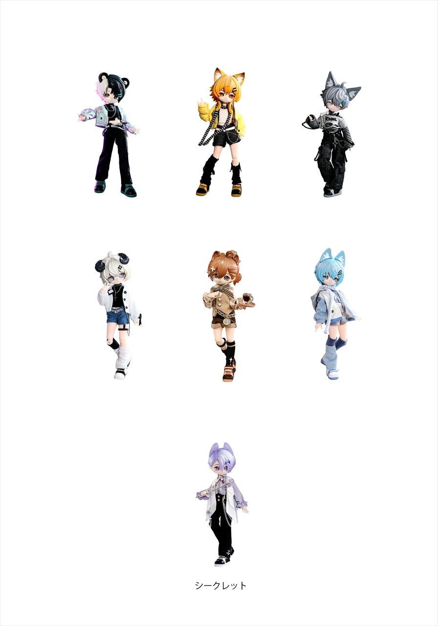 Street Corner Encounter Series Trading Doll 1BOX Quantity: 6