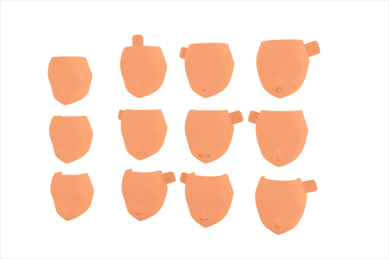 Megami Device M.S.G 08 Face Set for BUSTER DOLL Skin Color E (set da 2 pezzi)