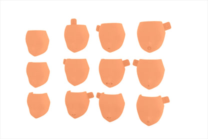 Megami Device M.S.G 08 Face Set for BUSTER DOLL Skin Color E (set da 2 pezzi)