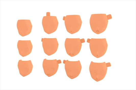 Megami Device M.S.G 08 Face Set for BUSTER DOLL Skin Color E (set da 2 pezzi)