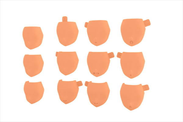 Megami Device M.S.G 08 Face Set for BUSTER DOLL Skin Color E (set da 2 pezzi)