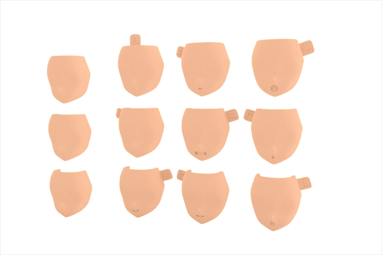 Megami Device M.S.G 08 Face Set for BUSTER DOLL Skin Color D (set da 2 pezzi)