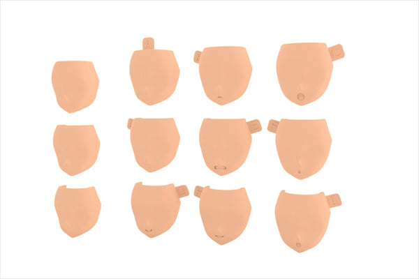 Megami Device M.S.G 08 Face Set for BUSTER DOLL Skin Color D (set da 2 pezzi)