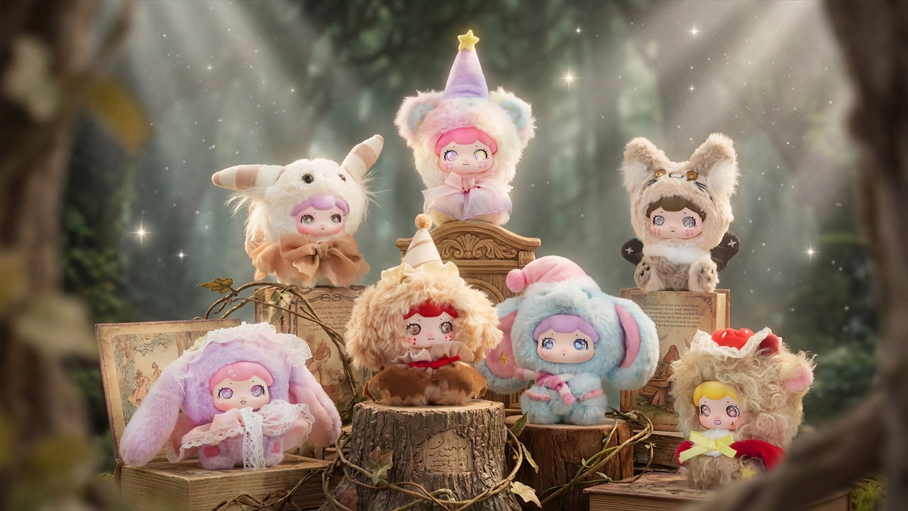 Baobao Fluffy Fantasy Series Trading Plush 1BOX Quantity: 6