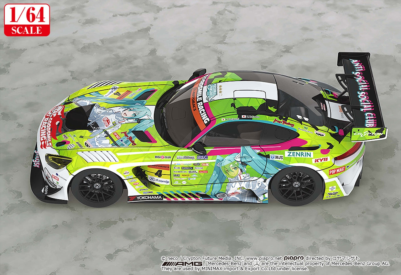 Hatsune Miku GT Project 1/64 Good Smile Hatsune Miku AMG 2022 Opening Round Ver.