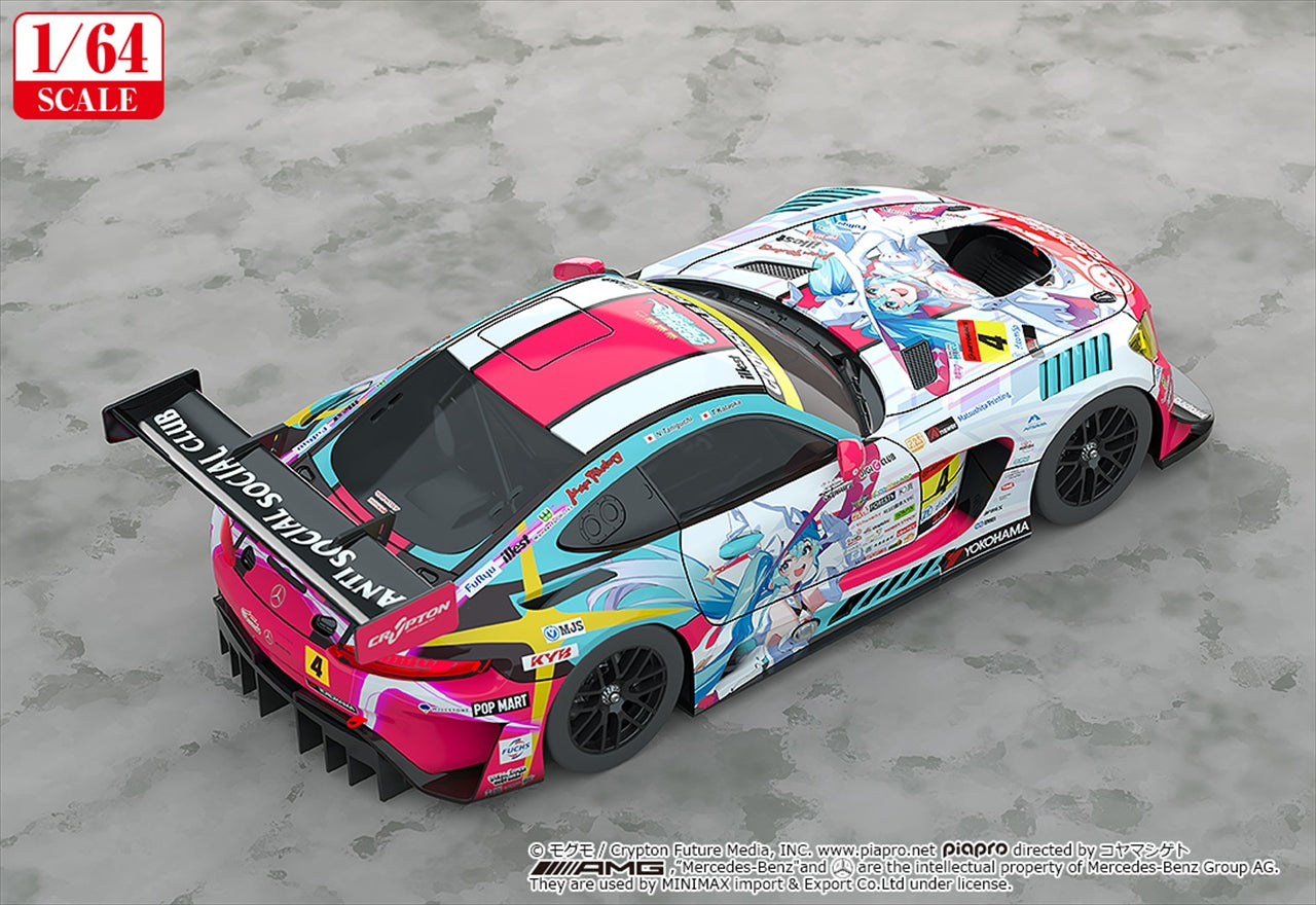 Hatsune Miku GT Project 1/64 Good Smile Hatsune Miku AMG 2024 Opening Round Ver.