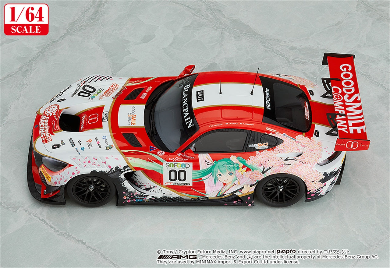 Hatsune Miku GT Project 1/64 Good Smile Hatsune Miku AMG 2017 SPA24H Ver.