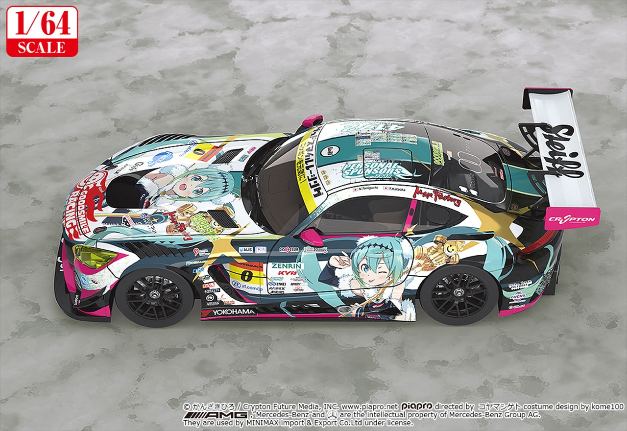 Hatsune Miku GT Project 1/64 Good Smile Hatsune Miku AMG 2018 SUPER GT Ver.