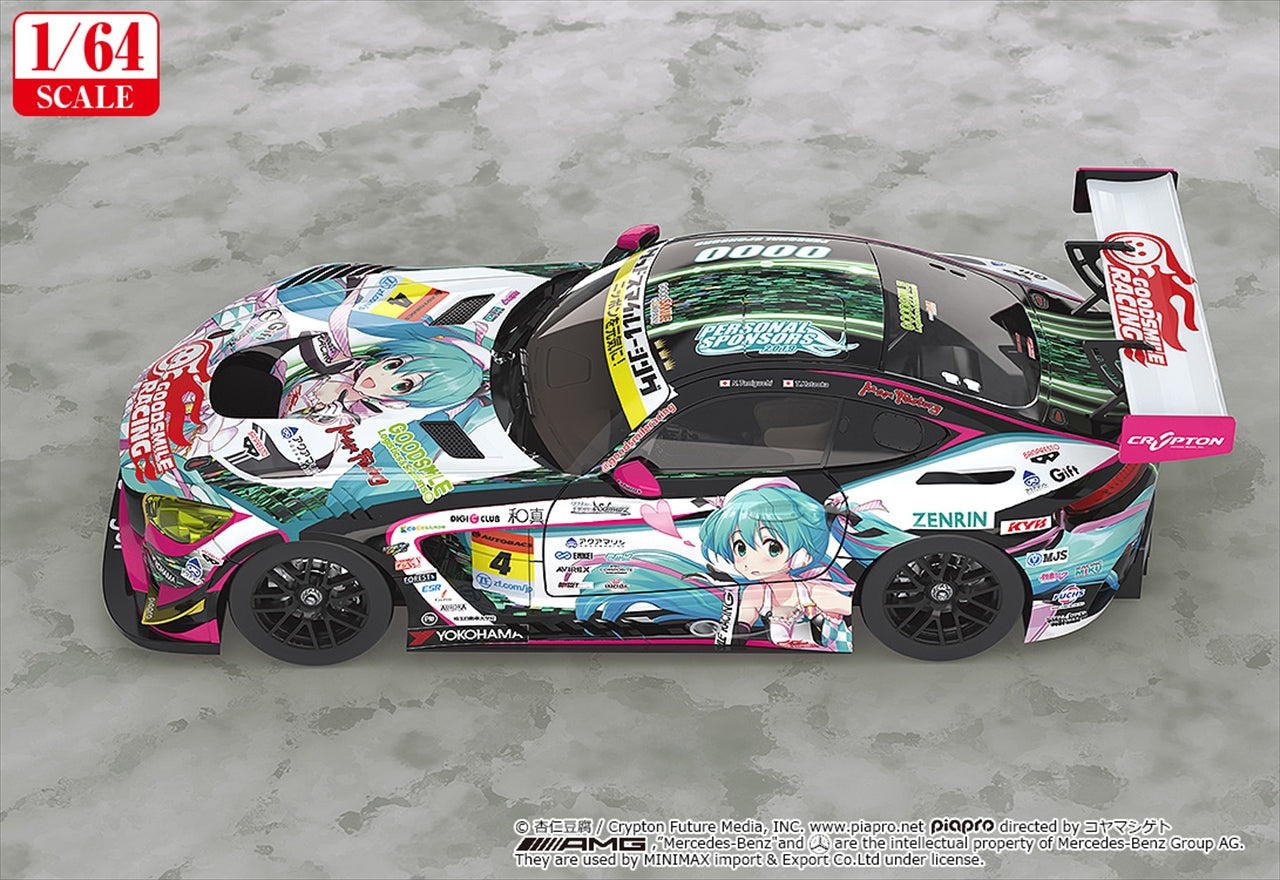 Hatsune Miku GT Project 1/64 Good Smile Hatsune Miku AMG 2019 SUPER GT Ver.