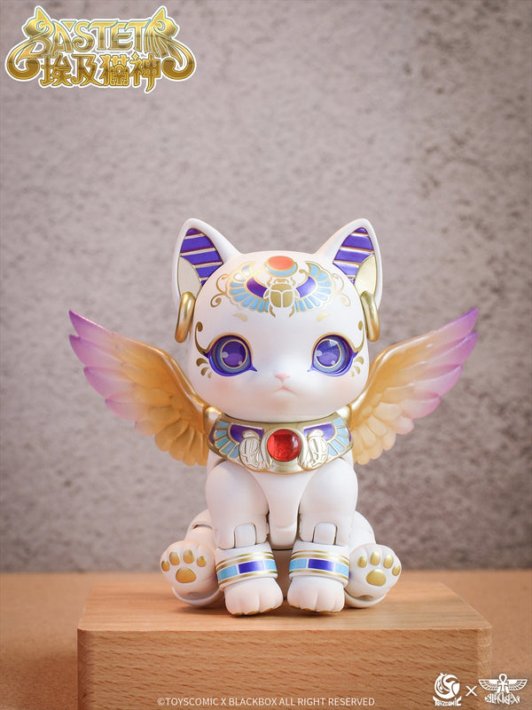 Bastet non-scale movable figure (white)