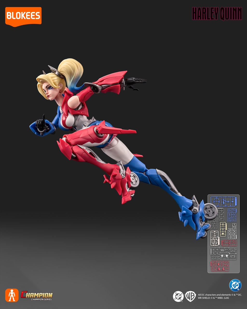Model Kit DC Champion Class 04 Harley Quinn