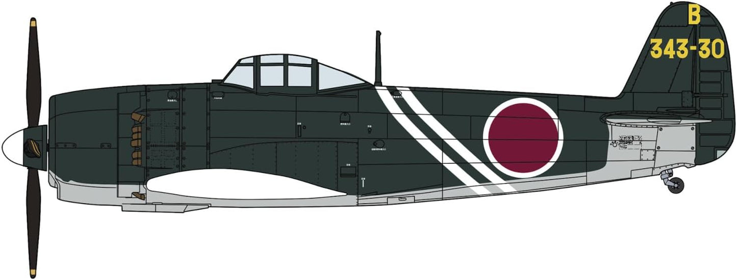 Kawanishi N1K2-J Local Fighter Shiden Kai Late Model 343rd Air Corps Combat 407th Squadron