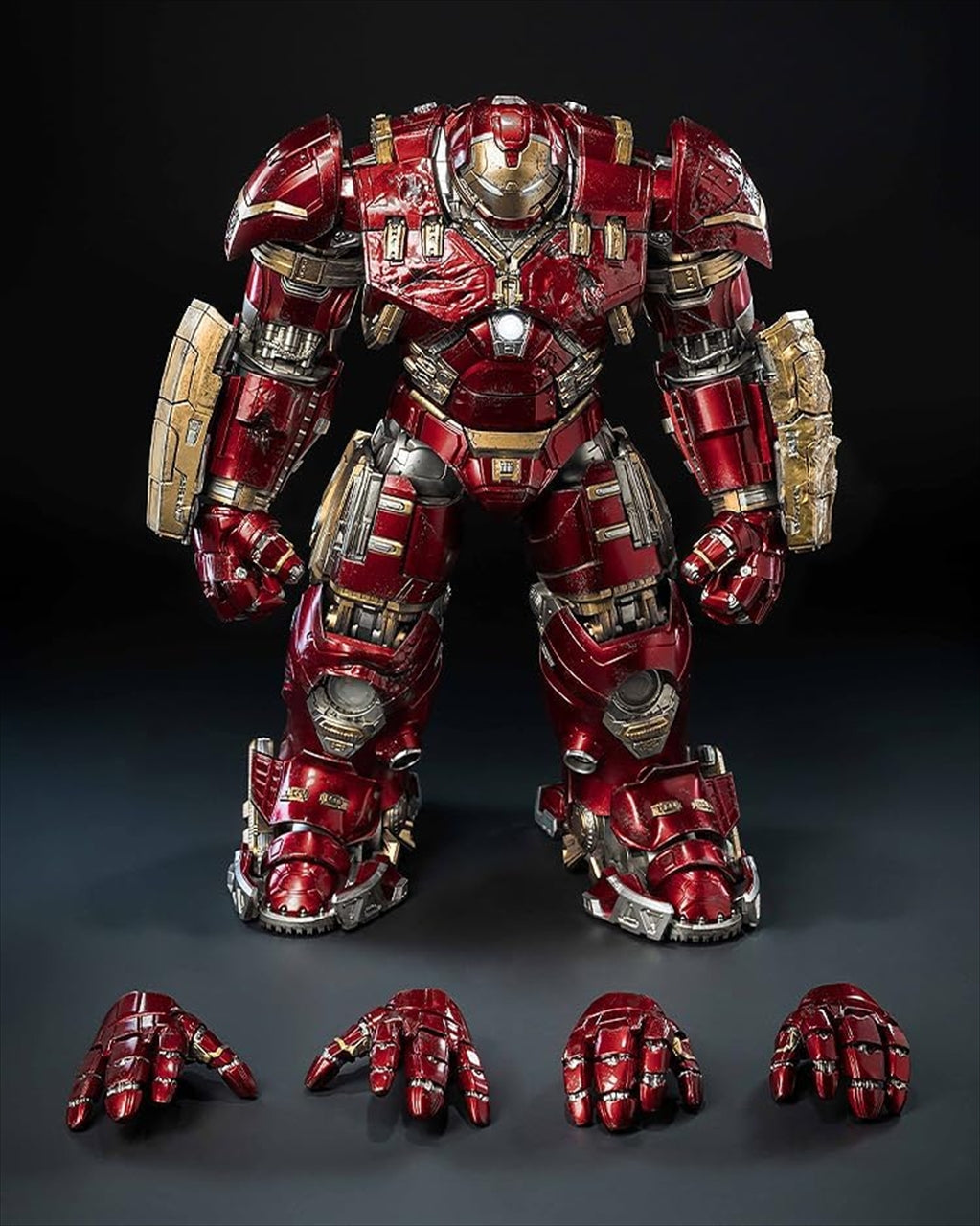Marvel Studios＇The Infinity Saga DLX Iron Man Mark 44 “Hulk Buster” (Battle Damage)