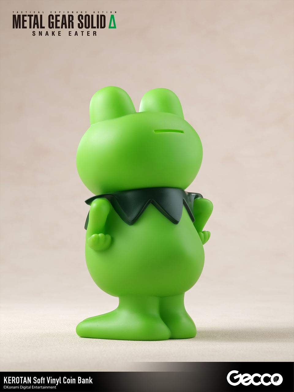 METAL GEAR SOLID Δ: SNAKE EATER Kerotan Soft vinyl piggy bank