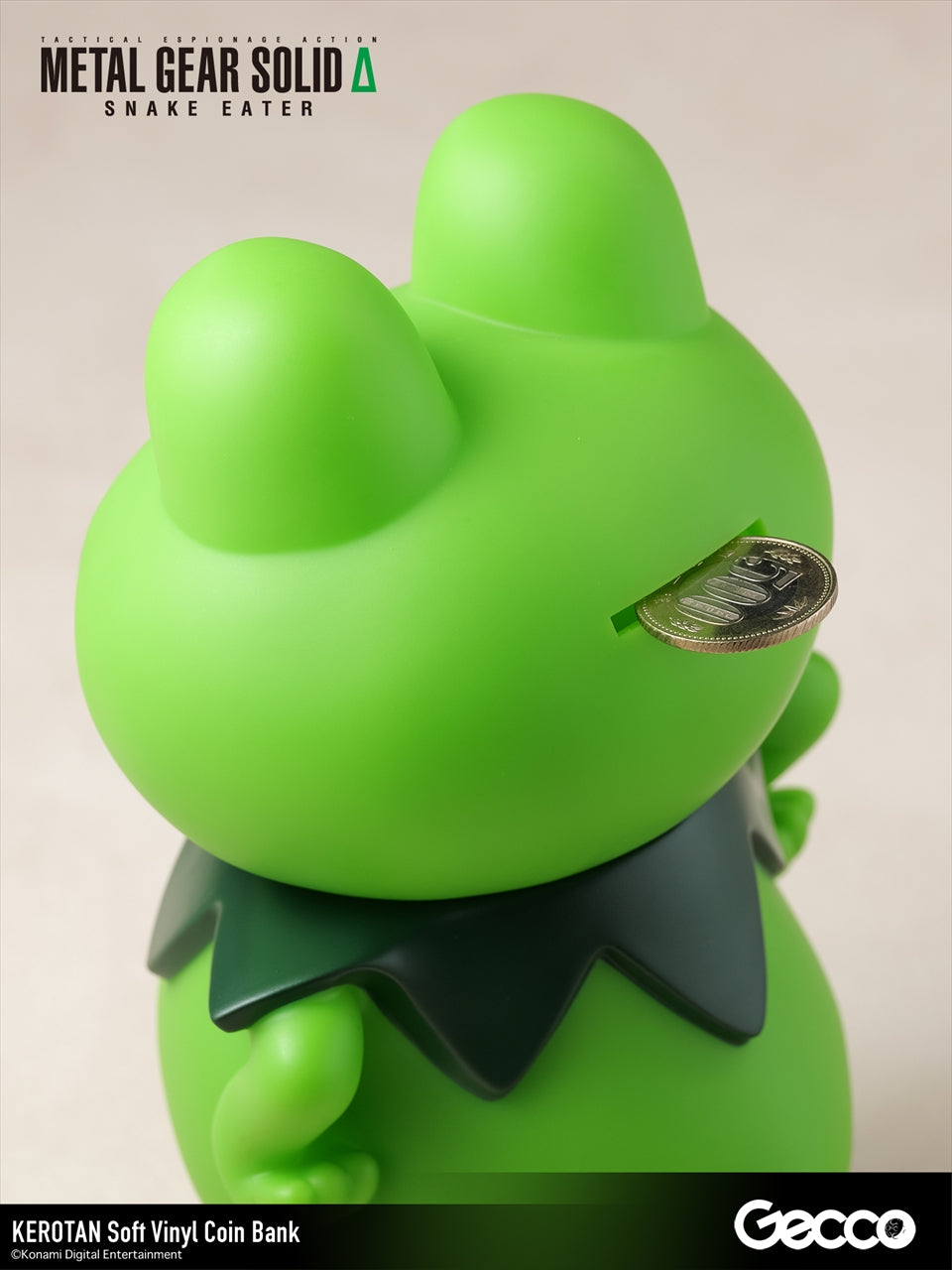 METAL GEAR SOLID Δ: SNAKE EATER Kerotan Soft vinyl piggy bank