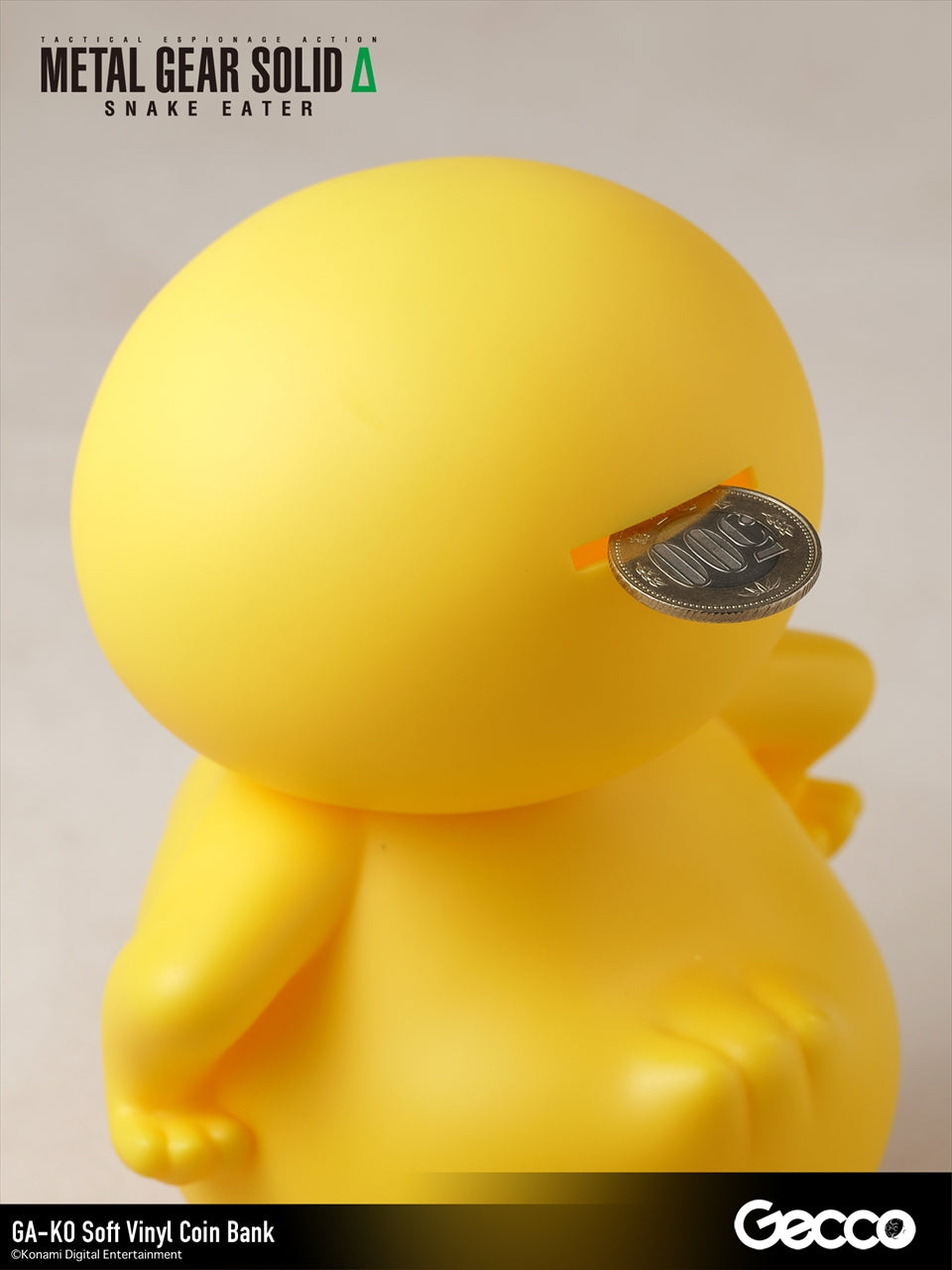 METAL GEAR SOLID Δ: SNAKE EATER Garco Soft Vinyl Piggy Bank