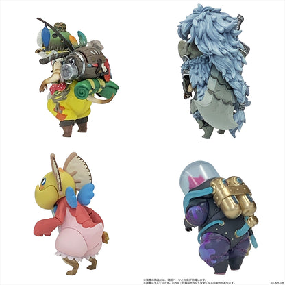 Capcom Figure Builder Monster Hunter Standard Model Plus Otomo Airou Collection Vol. 1 Quantity in 1BOX: 4