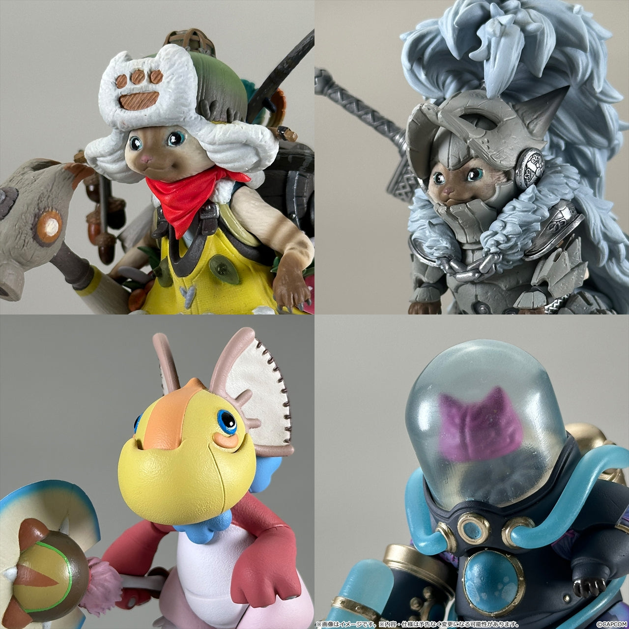 Capcom Figure Builder Monster Hunter Standard Model Plus Otomo Airou Collection Vol. 1 Quantity in 1BOX: 4