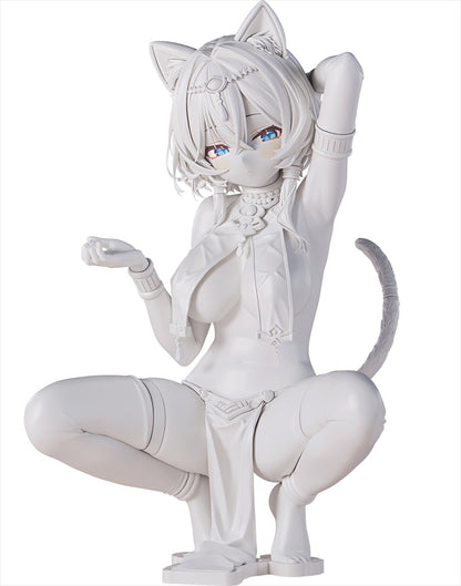 Brown cat girl Maw 1/6 scale unpainted output product garage kit