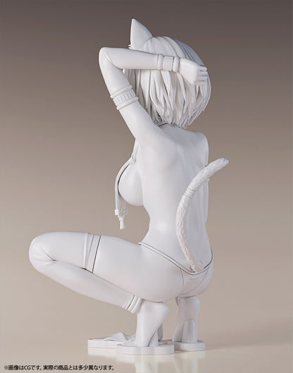 Brown cat girl Maw 1/6 scale unpainted output product garage kit