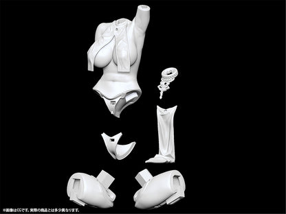 Brown cat girl Maw 1/6 scale unpainted output product garage kit