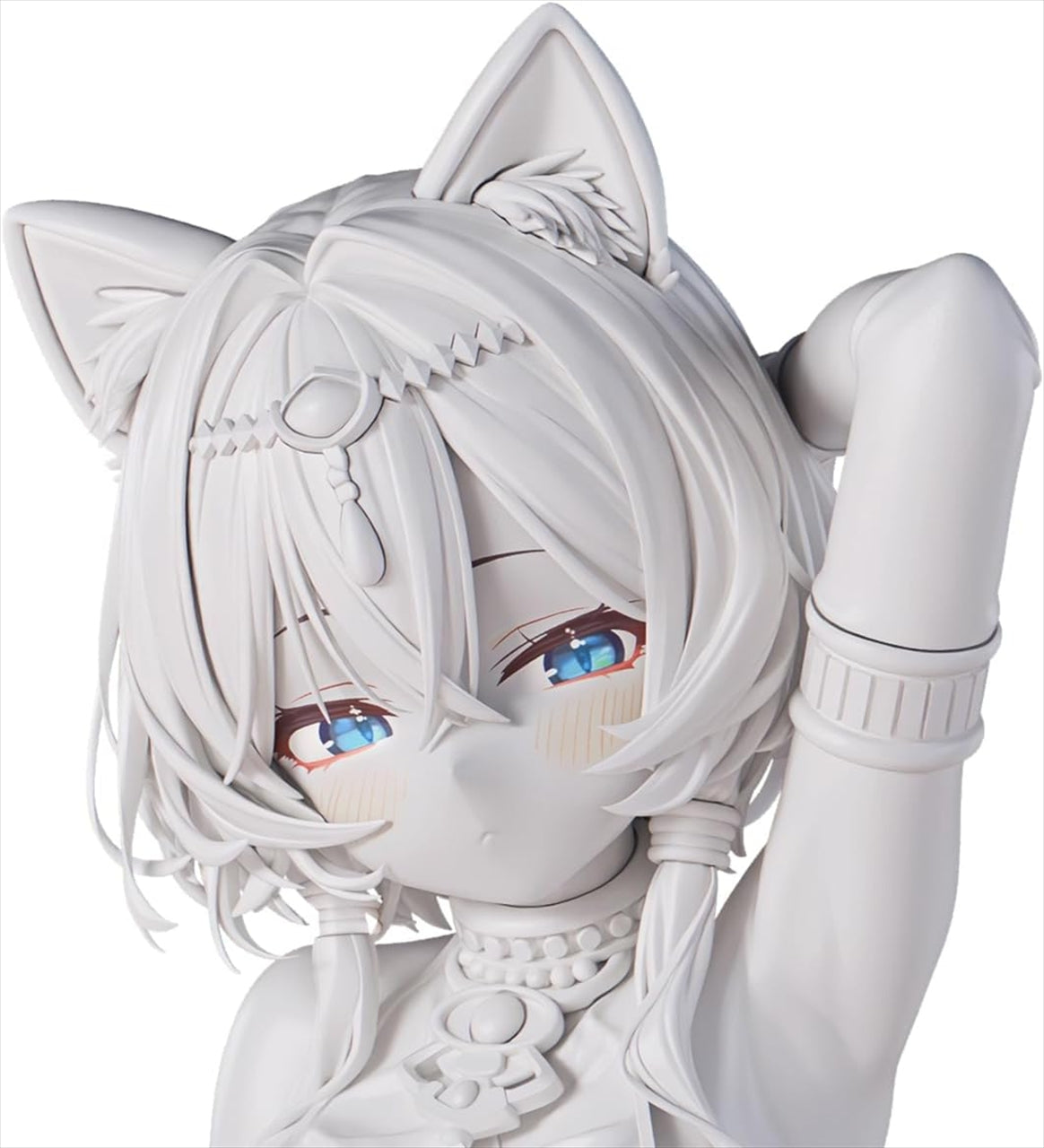 Nikkan Girl Brown Cat Girl Maw 1/6 scale unpainted output product garage kit
