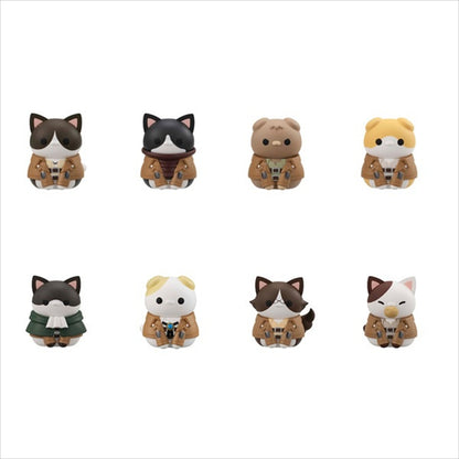 MEGA CAT PROJECT Attack on Titan Attack on Cat The Survey Corps gathers! Quantity in 1BOX: 8