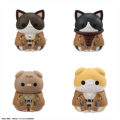 MEGA CAT PROJECT Attack on Titan Attack on Cat The Survey Corps gathers! Quantity in 1BOX: 8