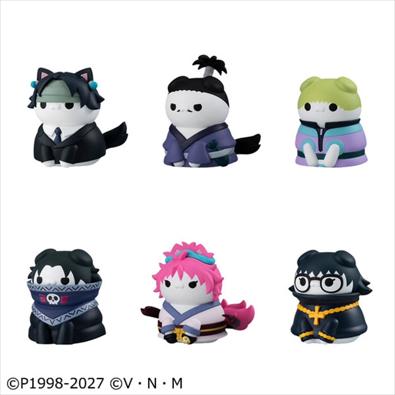 MEGA CAT PROJECT HUNTER×HUNTER NYANTER×NYANTER Phantom Troupe×CAT Quantity in 1BOX: 8