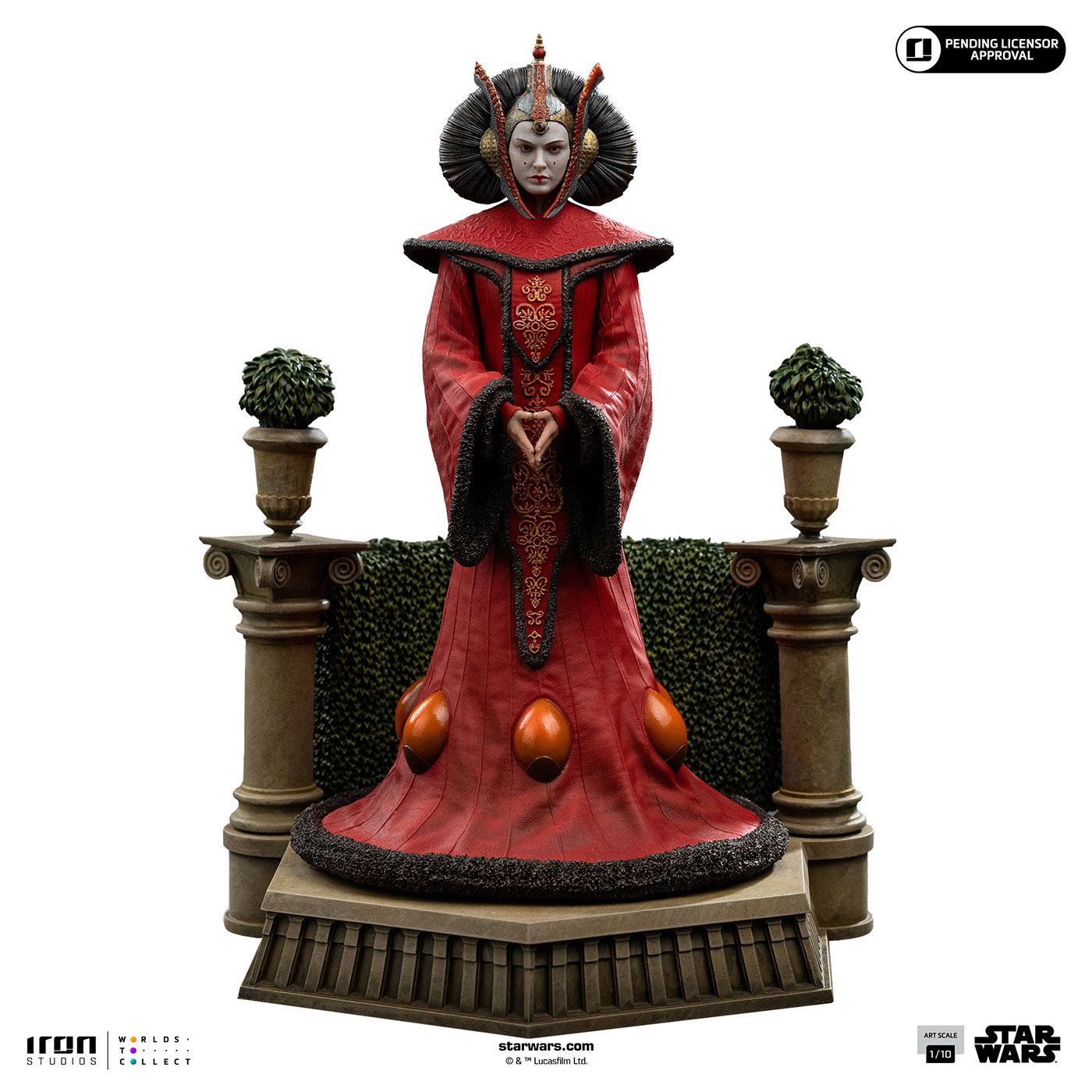"Star Wars" [Iron Studio Statue] "Art Scale" 1/10 scale Queen Amidala [Movie "Episode 1/The Phantom Menace"]