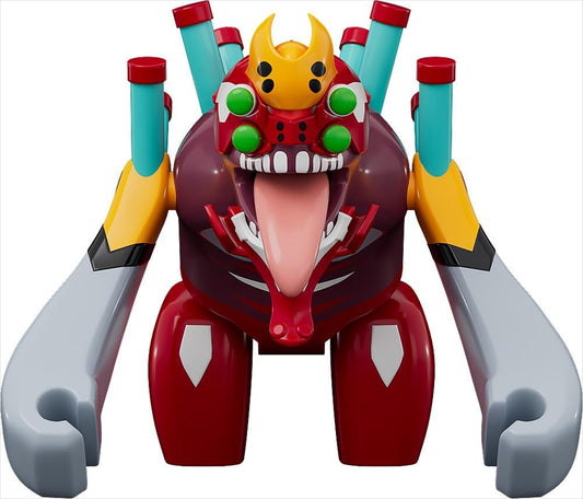 BRICKROID Evangelion New Theatrical Edition Evangelion Unit 02 Beast Transformation 2nd Form