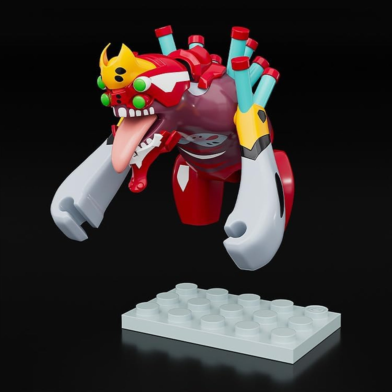 BRICKROID Evangelion New Theatrical Edition Evangelion Unit 02 Beast Transformation 2nd Form