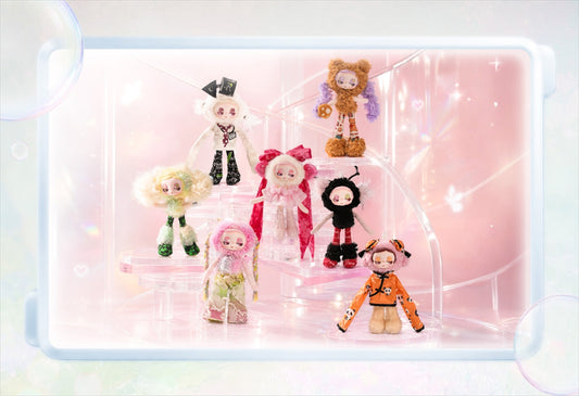 Peluche comercial misterioso de la serie KeyKi 1BOX Cantidad: 6