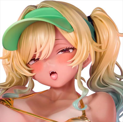 ≪Zweite Ordnung≫ Nikkan-Mädchen, Schulbadeanzug, gebräuntes Futanari-Mädchen, Mayi 1/6 Maßstabsgemalte komplette Figur
