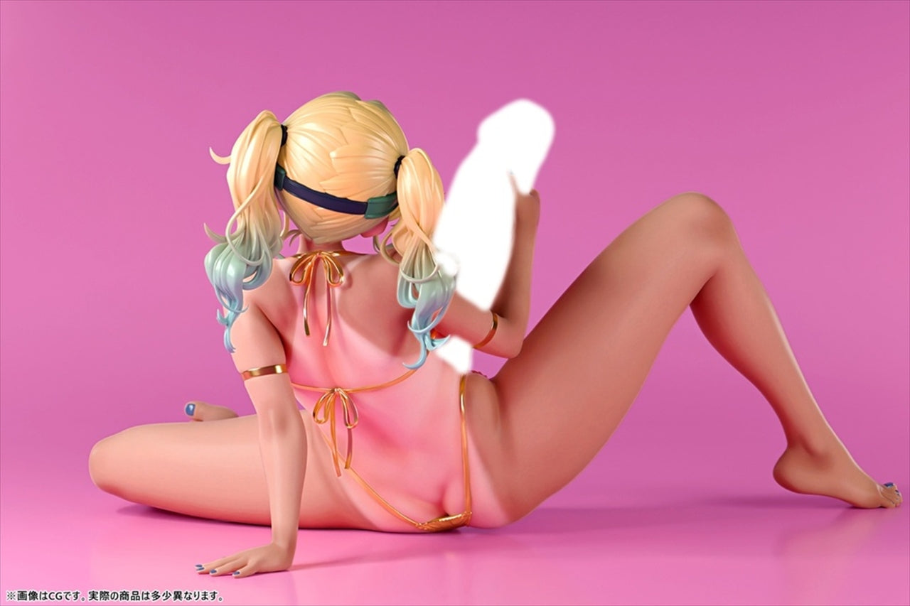 ≪Zweite Ordnung≫ Nikkan-Mädchen, Schulbadeanzug, gebräuntes Futanari-Mädchen, Mayi 1/6 Maßstabsgemalte komplette Figur