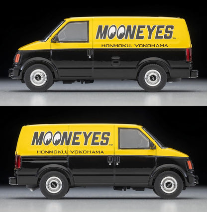 Tomica Limited Vintage LV-N344b Chevrolet Astro Van (MOONEYES) Yellow/Black