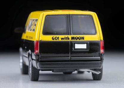Tomica Limited Vintage LV-N344b Chevrolet Astro Van (MOONEYES) Yellow/Black