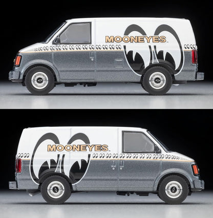 Tomica Limited Vintage LV-N344c Chevrolet Astro Van (MOONEYES) White/Gray