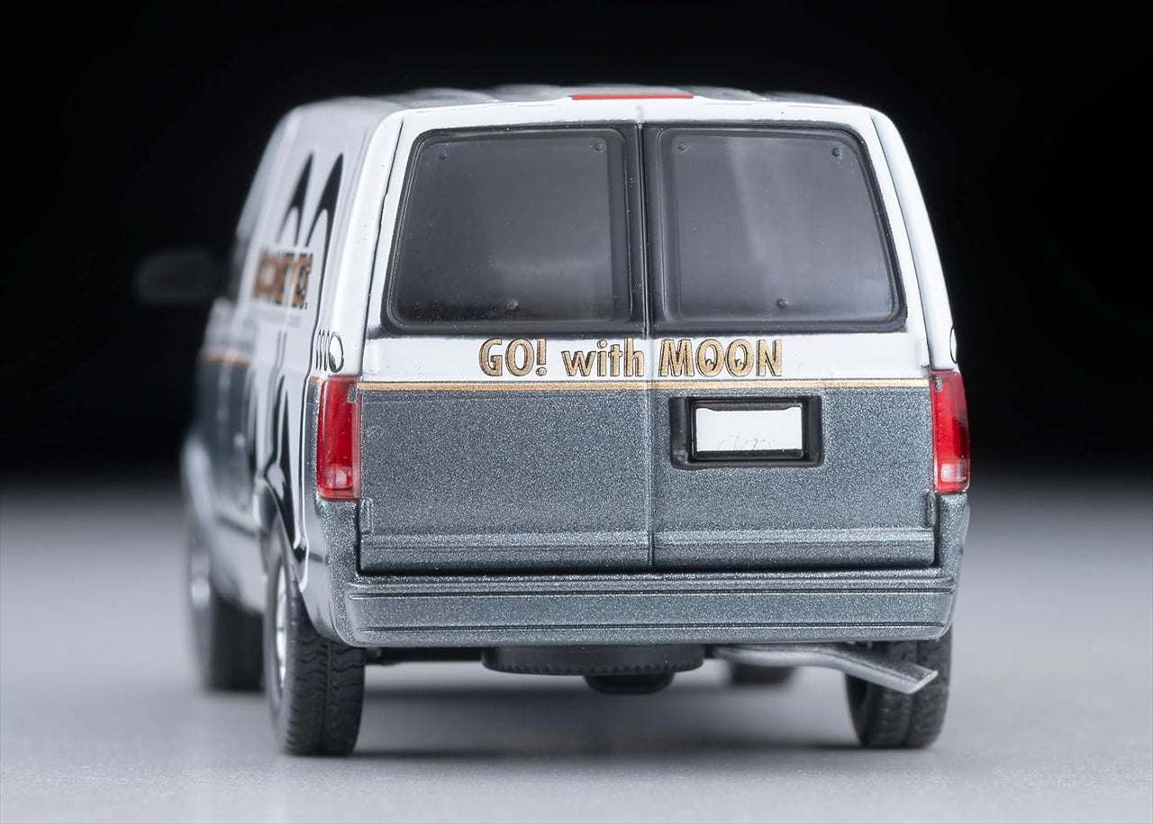 Tomica Limited Vintage LV-N344c Chevrolet Astro Van (MOONEYES) White/Gray