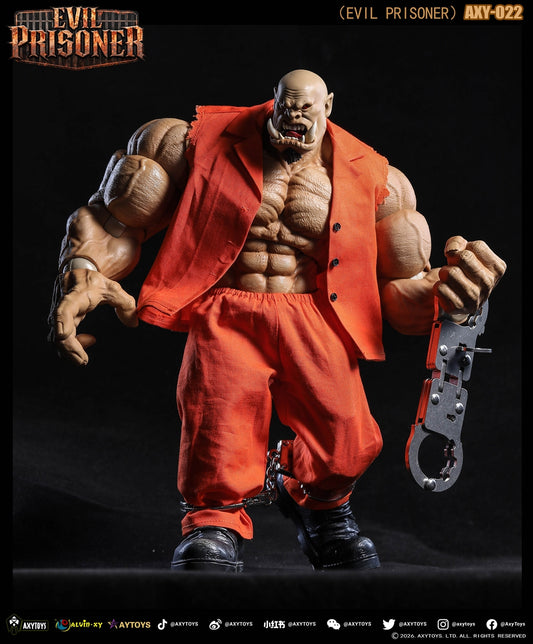EVIL PRISONER 1/12 scale movable figure AXY-022 Skin color