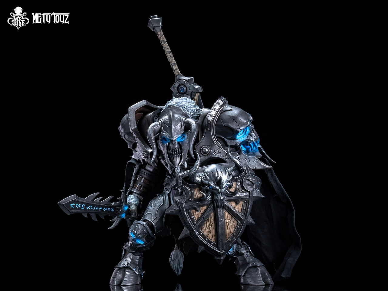 Ebon Blade Rampart Goren Frosthoof Tauren Death Knight 1/10 scale movable figure