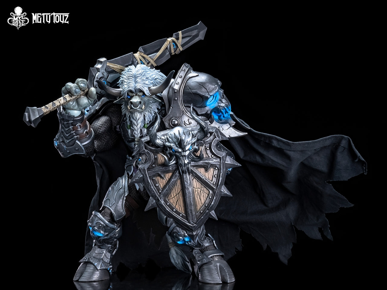 Ebon Blade Rampart Goren Frosthoof Tauren Death Knight 1/10 scale movable figure